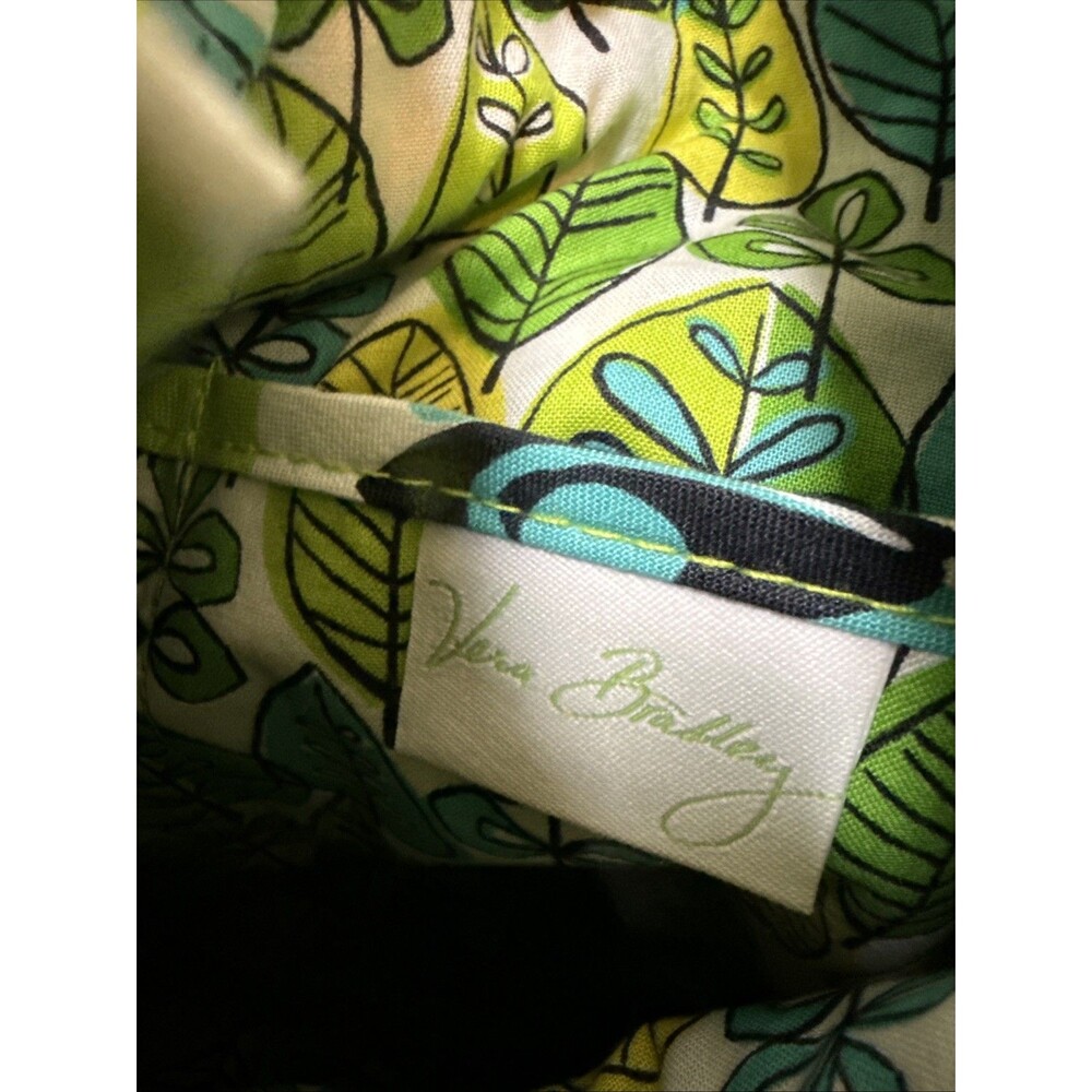 Vera Bradley Quilted Women's Lime Hipster Crossbody Bag & Matching Wallet Summer - Picture 8 of 13